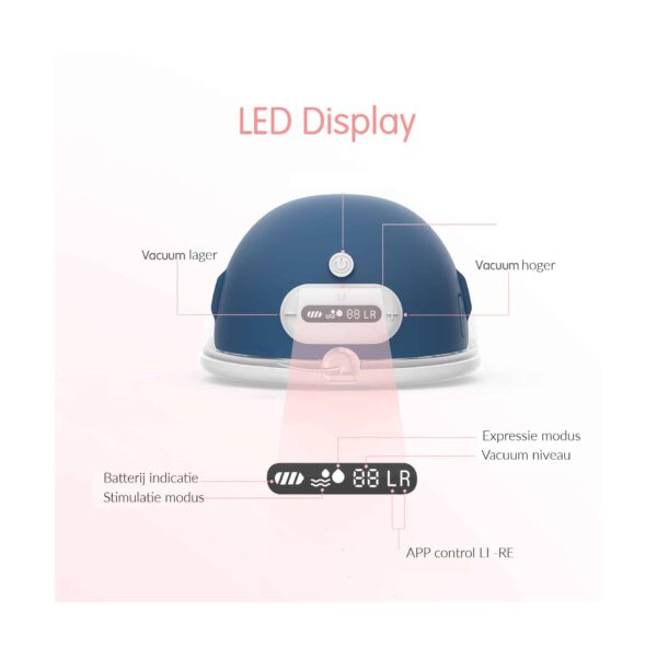 Horigen 3D handsfree compressie borstkolf - Afbeelding 3